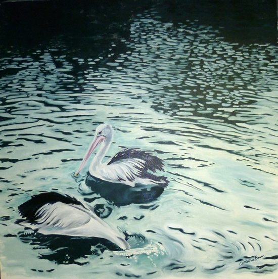Pelican Waterscape